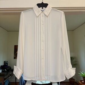 Elegant White Men's Shirt
